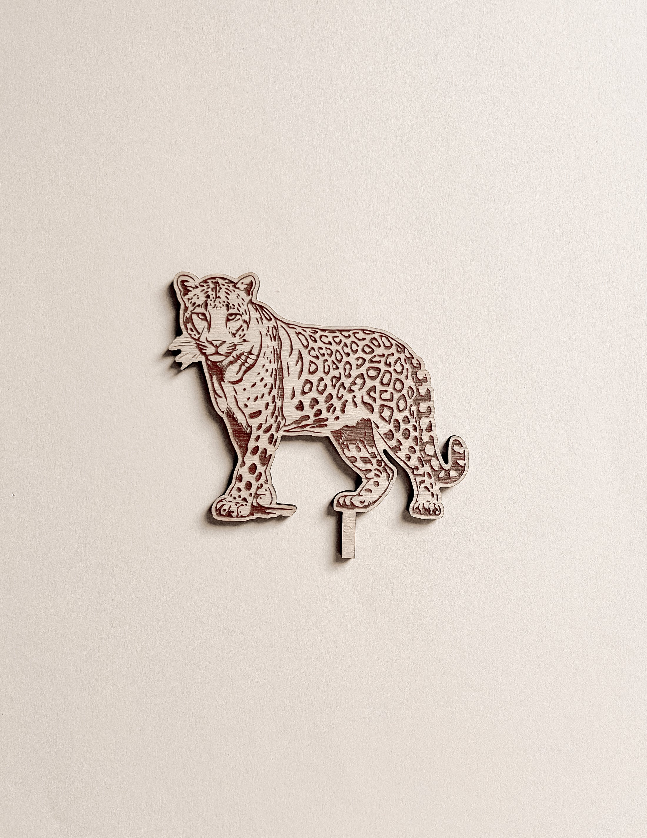 Motivstecker Leopard / Gepard / Safari Party /