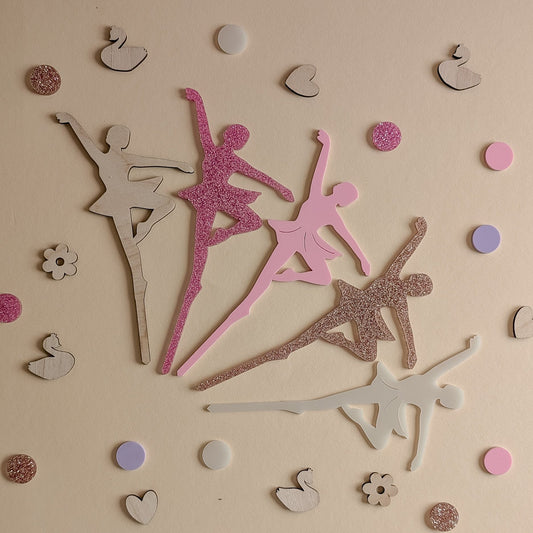 Cake Topper Motivstecker BALLERINA